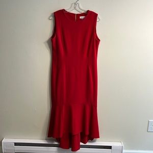 Calvin Klein Red dress size 12